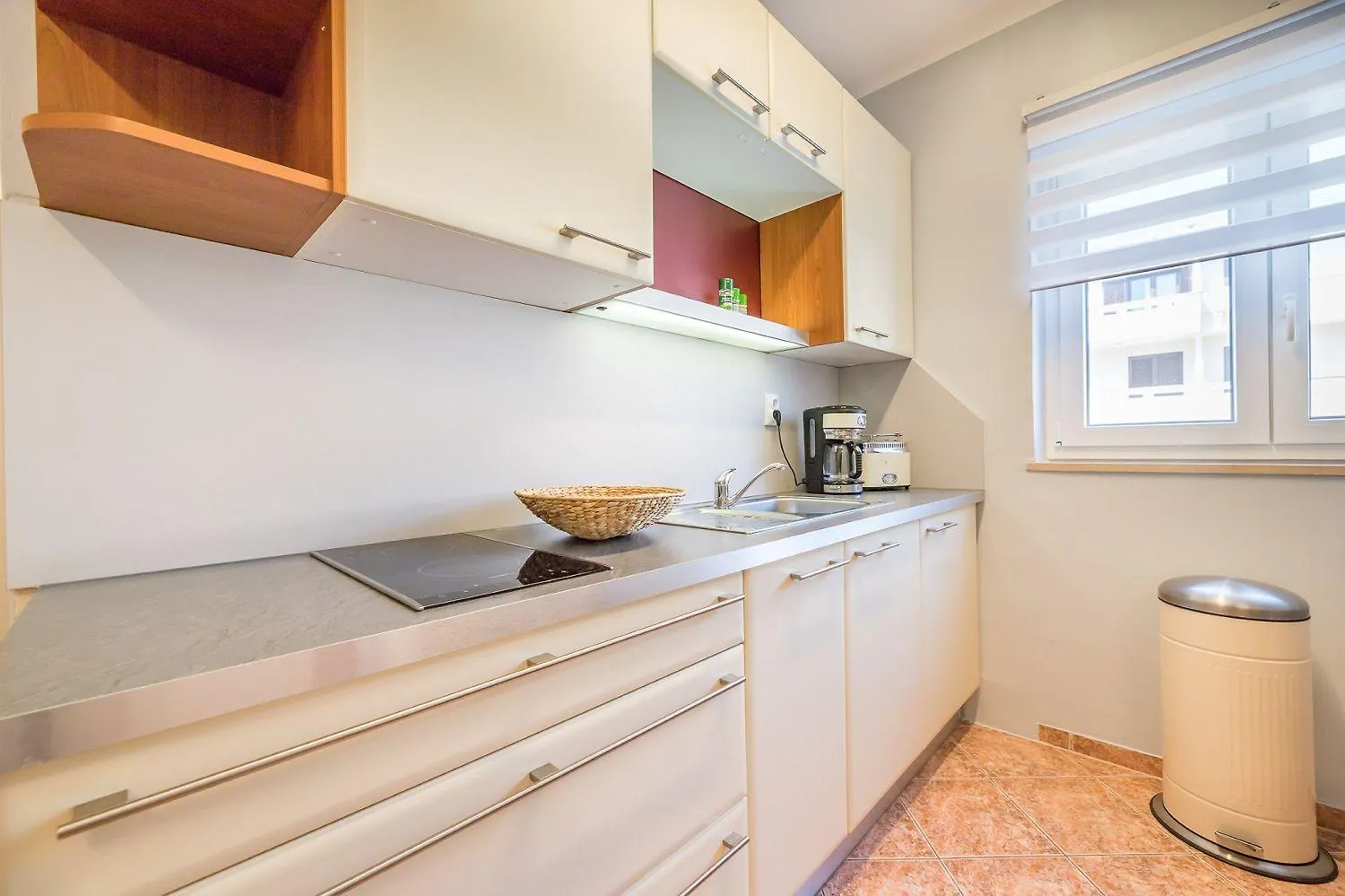 Malerisches Apartment Nur 500 Meter Zum Langen Strand Mit Privatparkplatz, Balkon Baska  0*, Baska (Krk) Croatia